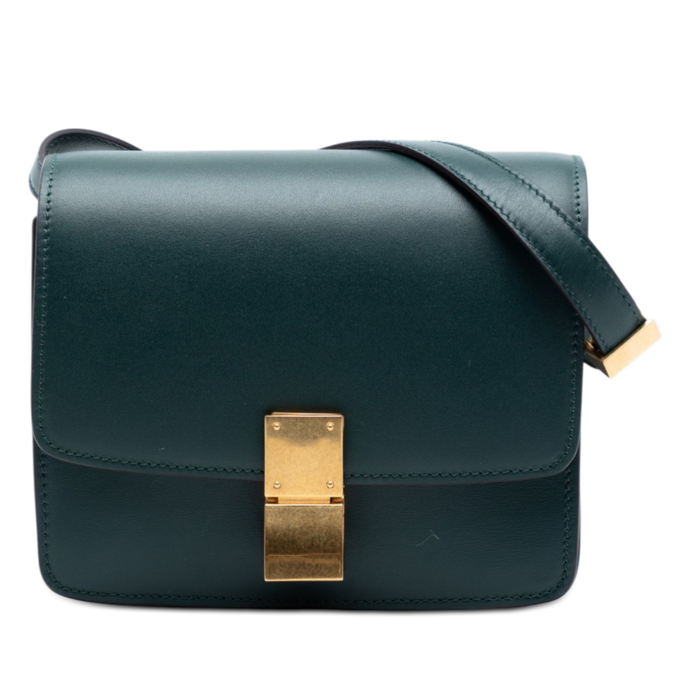 Pre-Loved Celine Small Calfskin Classic Box